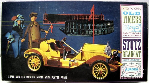 Aurora 1/16 1914 Stutz Bearcat Old Timers, 571-198 plastic model kit